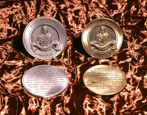 "Fisher of Men"® Christian Medallions